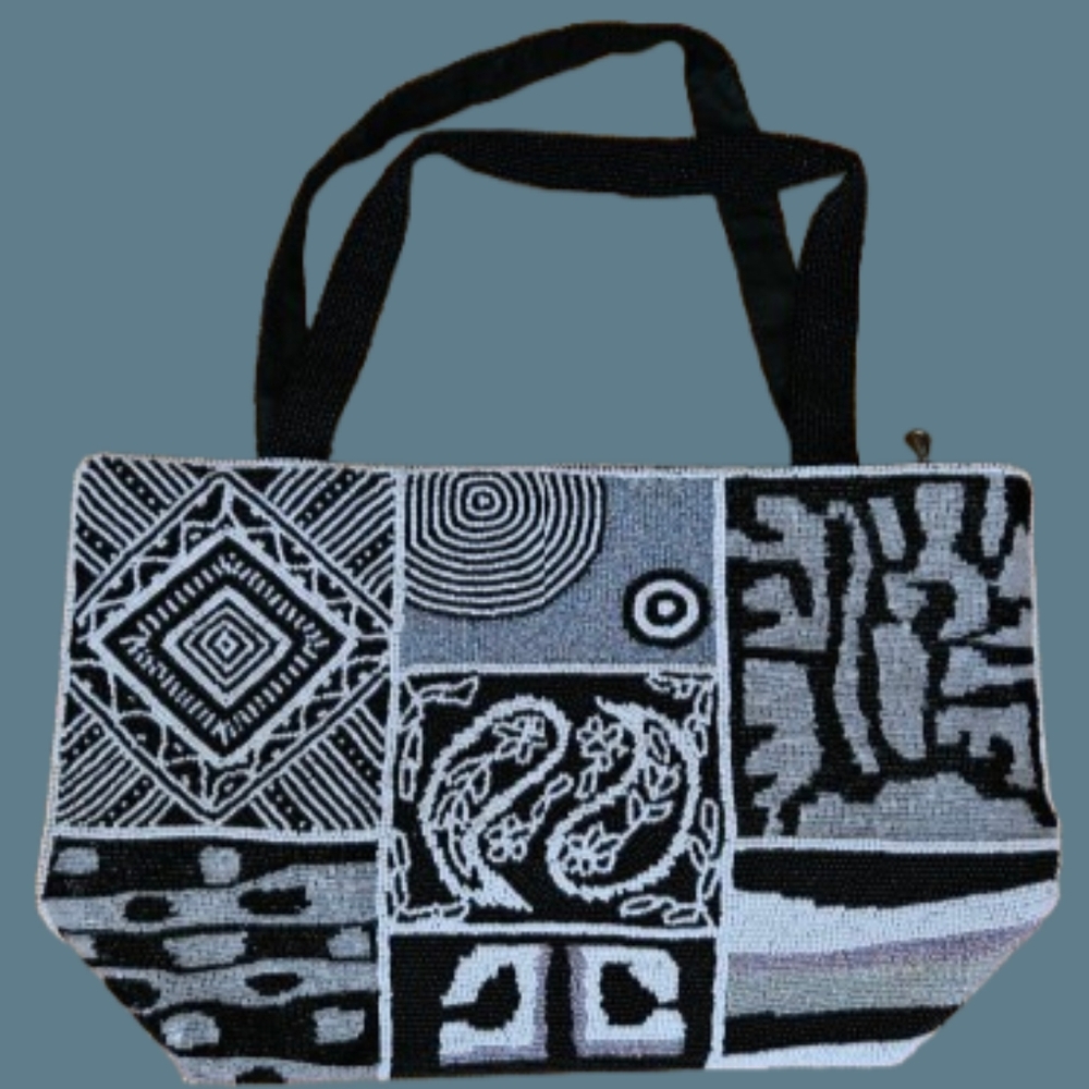 *Christina Vintage Beaded Purse/Tote